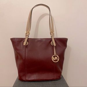 MICHAEL KORS LEATHER TOTE